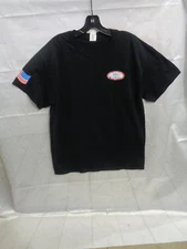 Gildan Ultra Cotton Black Graphic Men's Tee "Jimmy's" Size L Large