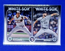 Lane Ramsey Edgar Navarro Rookie 2024 Topps Update #US128 Chicago White Sox