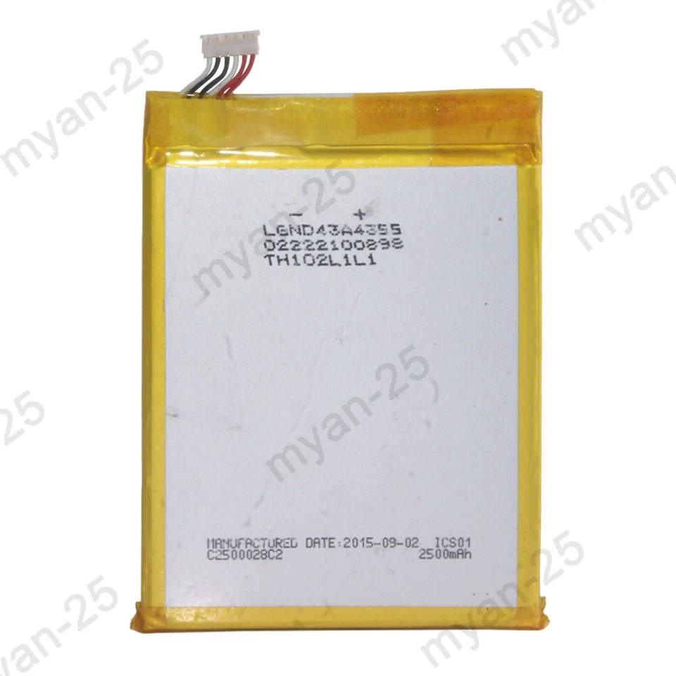 Nova Bateria TLp025A2 Para Ferramentas T-Mobile Alcatel OneTouch Fierce XL 5055W 2500mAh - Imagem 3 de 4