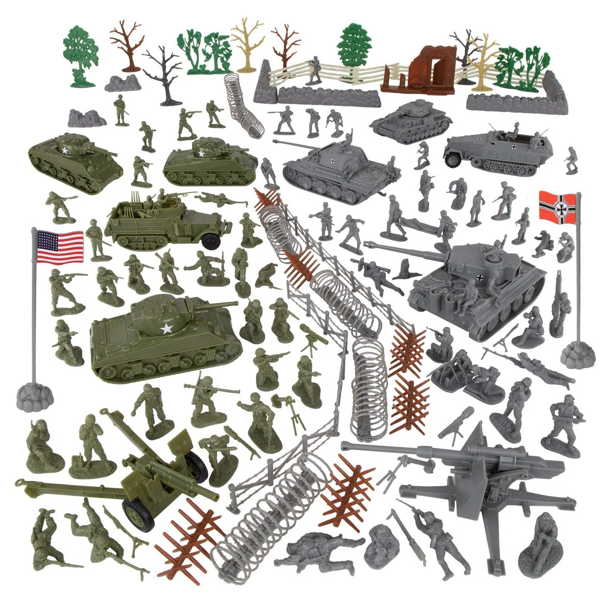BMC CTS WW2 Battle of the Bulge Playset | eBay