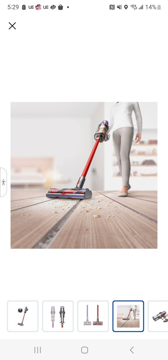Dyson Outsize Total Clean Cordless Stick Vacuum Cleaner - Nickel