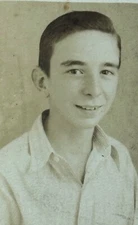 1950s Boy Portrait Friendly Smile Classic School Age Charm