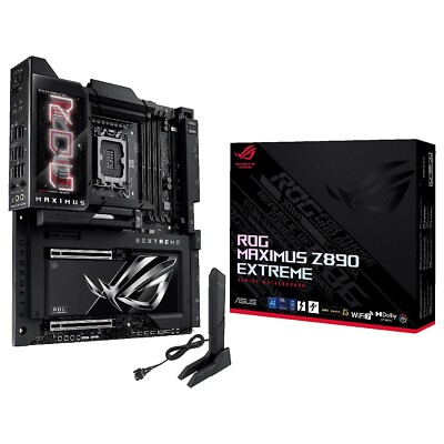 ASUS ROG Maximus Z890 Extreme Intel  Z890 LGA 1851 E-ATX WiFi 7 Advanced AI