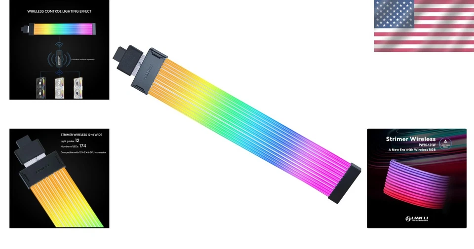 Addressable RGB Extension Cable - 2.4 GHz Wireless Control - Image 2 of 4