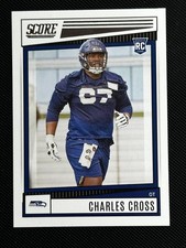 2022 Panini Score #321 Charles Cross RC Seattle Seahawks Football Card