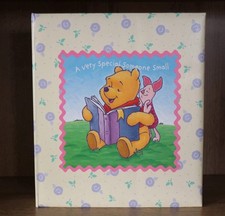 Vintage Hallmark Disney Winnie the Pooh Baby Memory Book Album Someone Small New