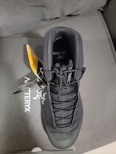 US9 EU42 2/3 Arcteryx Kopec Mid GTX Gore-Tex Vibram Herren Wanderschuhe schwarz/schwarz - Bild 8 von 10