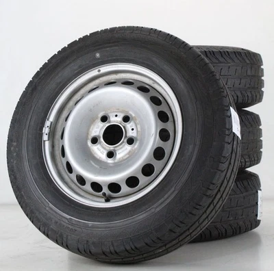 VW Crafter II Sommerräder Conti Felgen 16 Zoll Stahlfelgen 2N0601027L - Bild 1 von 4