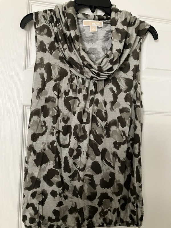 Michael Kors New Women's Sleeveless Jersey Green Size S