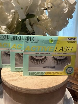(3 pack) Ardell Eyelashes ACTIVE LASH - Flexible Band item # 64685