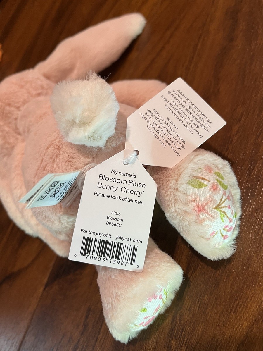 Jellycat Blossom Blush Bunny Cherry - Small 8