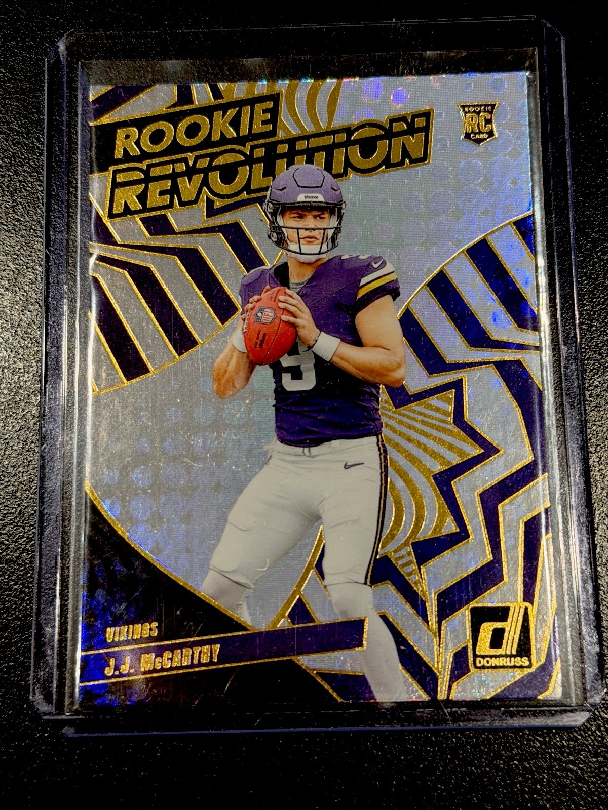 2024 Panini Donruss - Rookie Revolution J.J. McCarthy #3 (RC)