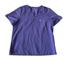 Figs Catarina Scrub Top Womens XXL Amethyst Technical Collection Medical