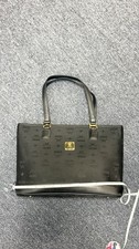 MCM Shoulder Bag Medium Black Leather/Nylon