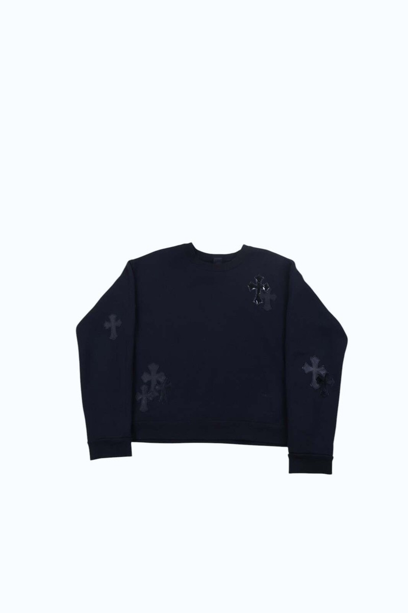 Paper Jam Multi Cross Patch Crewneck