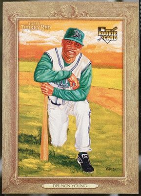 2007 Topps Turkey Red Baseball Delmon Young #91 NM
