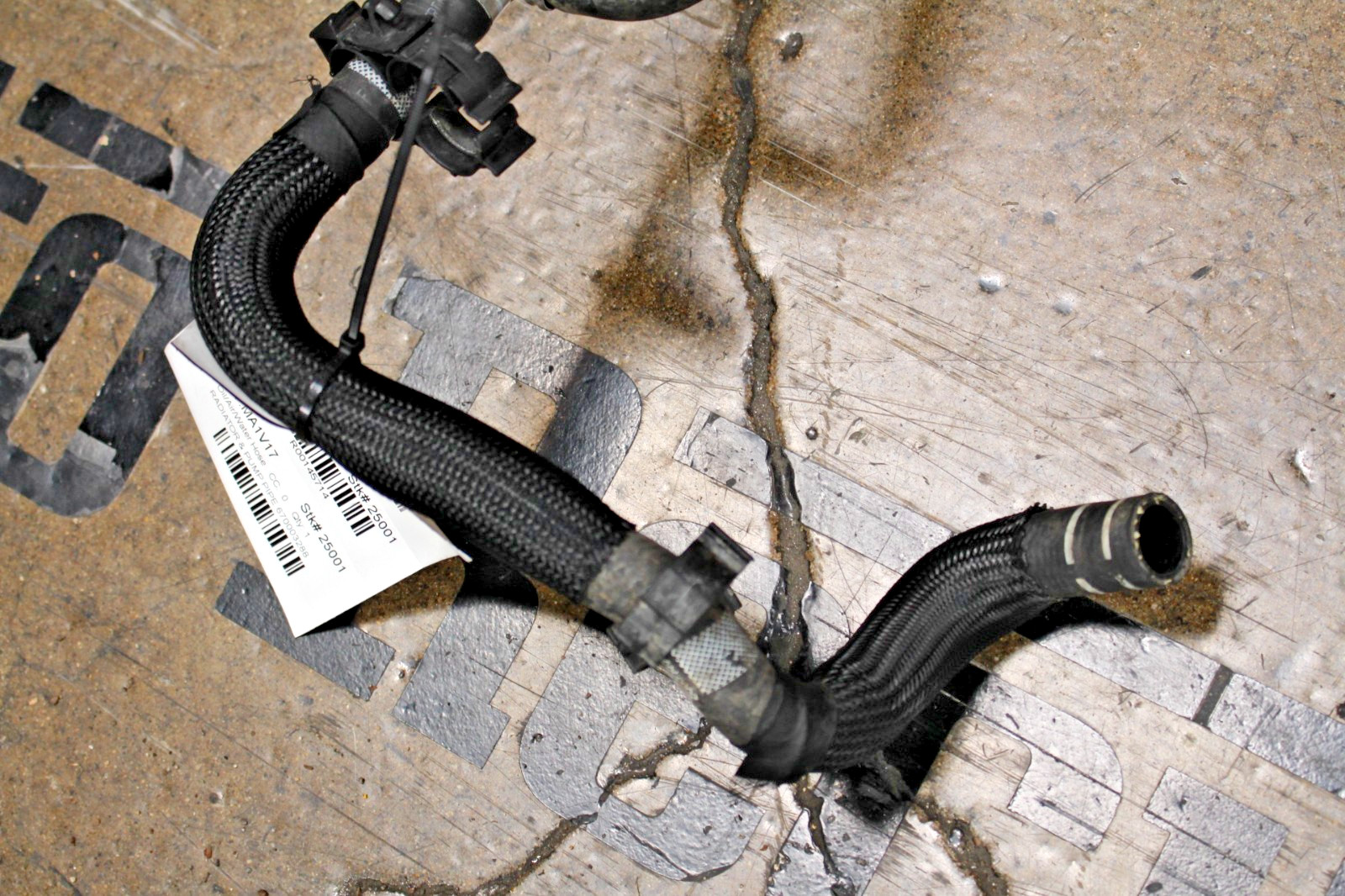 Maserati Ghibli, Quattroporte, Radiator Hose, Used, P/N 670003288