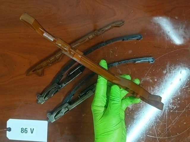 HONDA 2004 VTX1300C leva guía de cadena tenedor 14510-MCH-000 14522-MEA-670 Foto 4 de 4