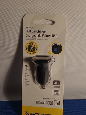 SCOSCHE USB Car Charger