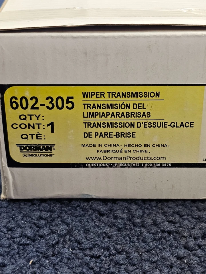 Transmisión limpiaparabrisas Dorman 602-305 compatible con Lincoln Navigator 2003-2019 Foto 3 de 4