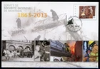 CANADA 2013 SECURITE INCENDIE MONTREAL, POSTAL STATIONERY FIRST DAY COVER !! A11