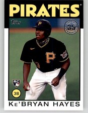 2021 Topps 1986 Topps Ke'Bryan Hayes RC #34 PIT