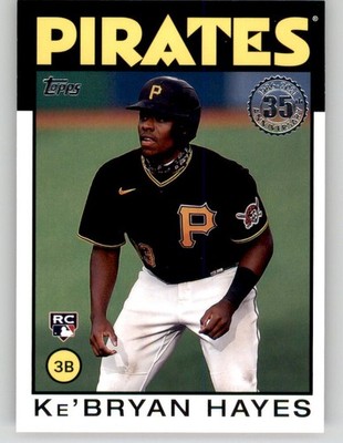 2021 Topps 1986 Topps Ke'Bryan Hayes RC #34 PIT