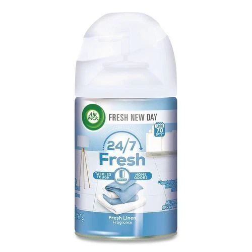 Air Wick Freshmatic Ultra Automático Spray Recarga, Lino Fresco, 5.89 OZ, 6/Cartón Foto 2 de 4