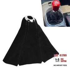 Car Shift Boot Cover Suede Leather Auto Gear Shift Knob Boot Dust Cover Car Shift Boot Cover Suede Leather Auto Gear Shift Knob Boot Dust Cover