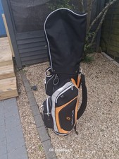 "Nicklaus" Golf Club Bag. 14 Compartments. Preowned. Rain Cover. Shoulder Strap.
