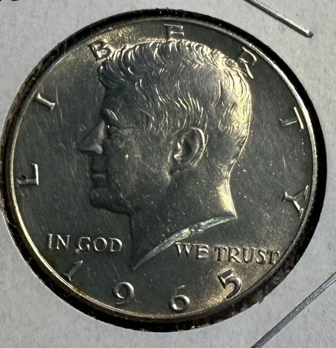 1965 Kennedy 40% Silver Half Dollar GEM BU 0002