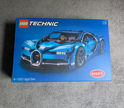 LEGO Technic 42083 Bugatti Chiron 1:8 Set 3599 Teile Alter 16+