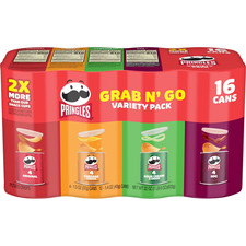 Pringles Variety Pack Potato Crisps Chips, Lu...