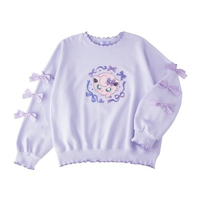 NEW Pokemon Center Original Don't Attack Me Jigglypuff Sweatshirt Japan New FS