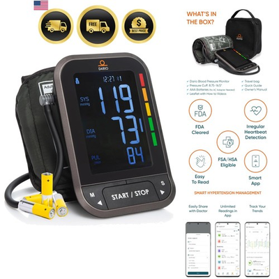 #ad Blood Pressure Monitor for Home Use Gen2 Automatic Machine LCD Backlit Displ... $125.99