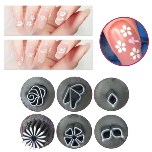 6PCS DIY Nail Nail Art Stamp Pen Set Art Dotting Tools Set for Girls Women - Picture 3 of 14
