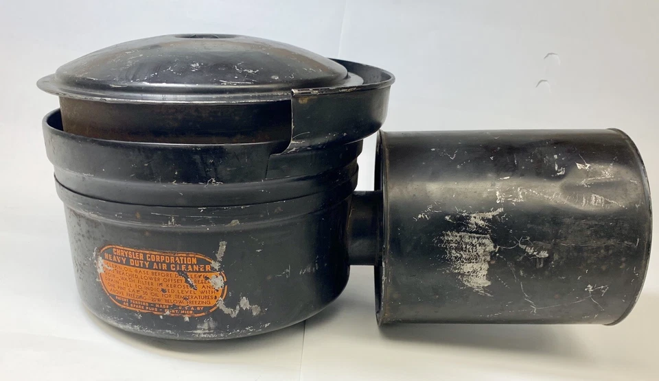 Conjunto de limpiador de admisión de aire de alta resistencia Chrysler New Yorker 1941-1942 863648. Foto 3 de 4