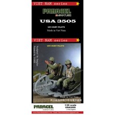 PARACEL MINIATURES VIETNAM SERIES USA3505 UH1-HUEY PILOTS 2 FIGURES 