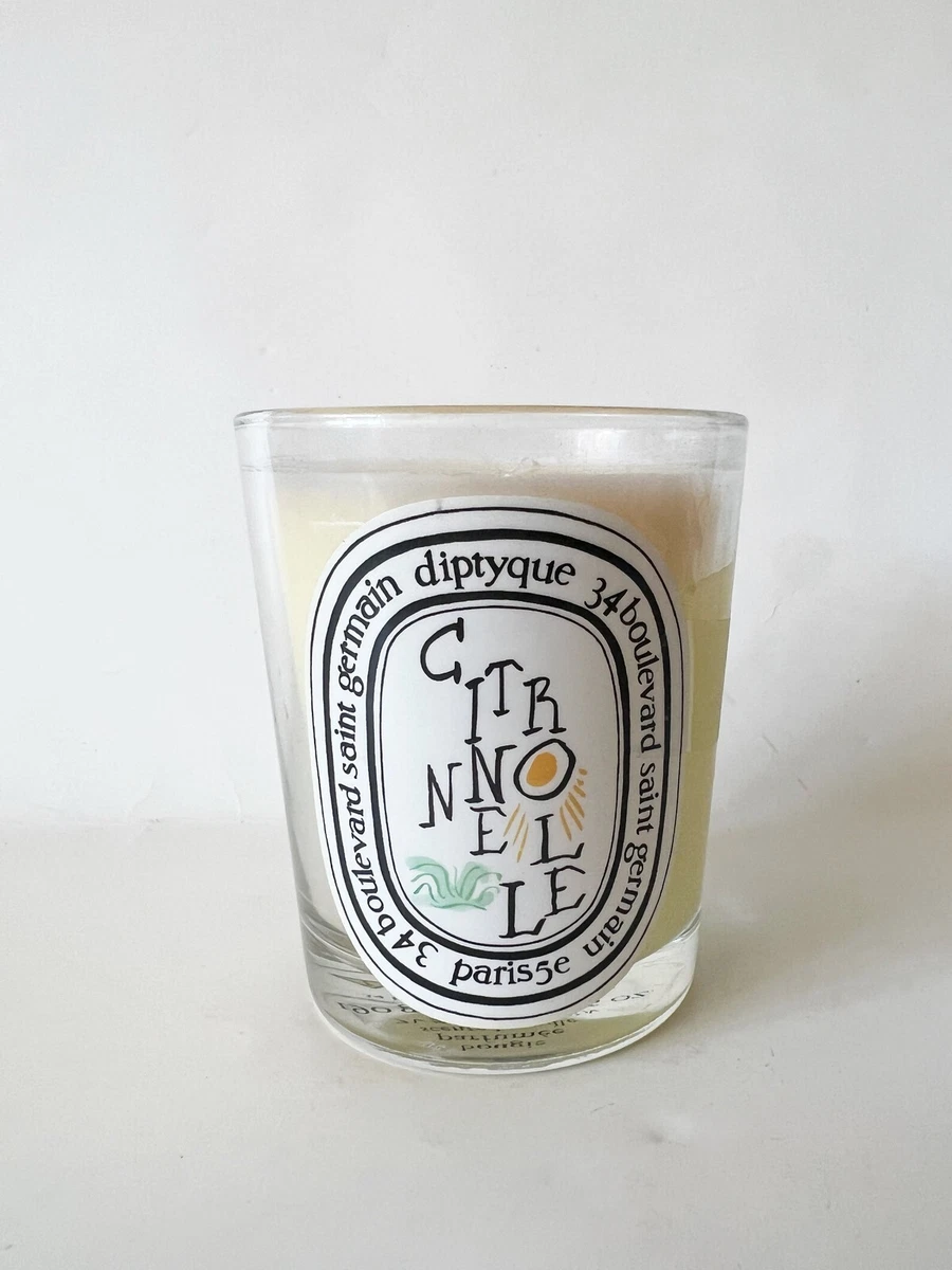 Diptyque Citronnelle Scented Candle 190g/6.5oz NWOB