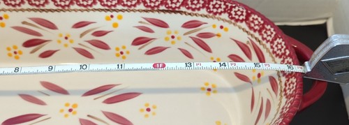 Temptations Old World 3qt Oblong Dish/Server - Picture 5 of 6