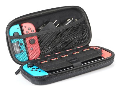 Basic Carrying Nintendo Switch Accessories Black | eBay