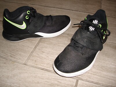 Nike Kyrie Flytrap 3 Black Volt Mens Size 9.5 Shoes Sneakers BQ3060-001 MINT!!