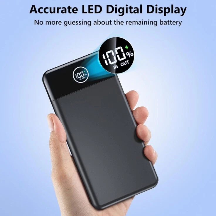 Power Bank 33800mAh Charging Portable External Battery Backup For Cell Phone Power Bank 33800mAh Charging Portable External Battery Backup For Cell Phone