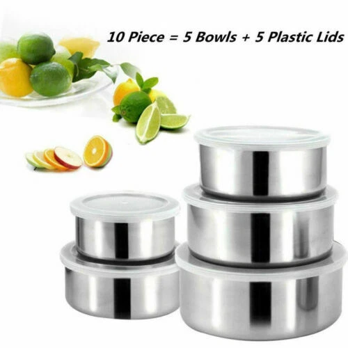 Bols et saladiers de table en acier inoxydable