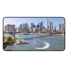 New York Desk Pad Protector, Desk Mat, Laptop Desk Pad, Computer Desk Mat