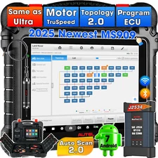 2025 Autel MaxiSys MS909 as Ultra Auto Diagnostic Tool Scanner VCMI programming