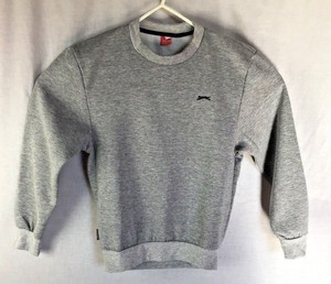 grey slazenger jumper