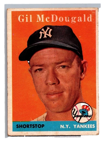 Gil McDougald Baseball Sports Trading Cards & Accessories ungraded