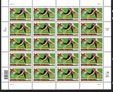 #3397 RUNNER. MINT SHEET. F-VF NEVER HINGED.