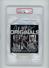 Stone Cold Steve Austin Autographed WWE 2004 CD Trish Stratus Lita Jericho PSA